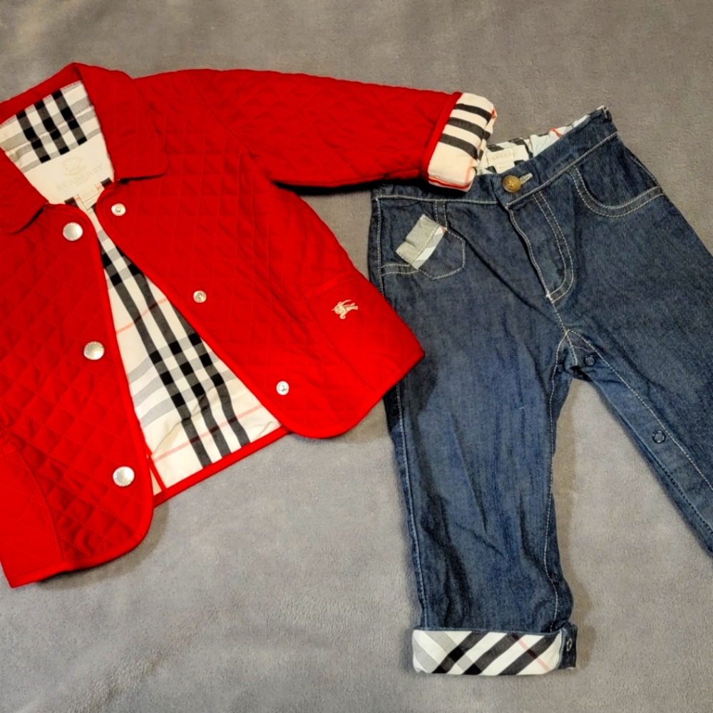 Burberry Baby Outfit 12m